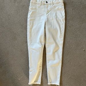 Next Level Stretch American Eagle White Jeans